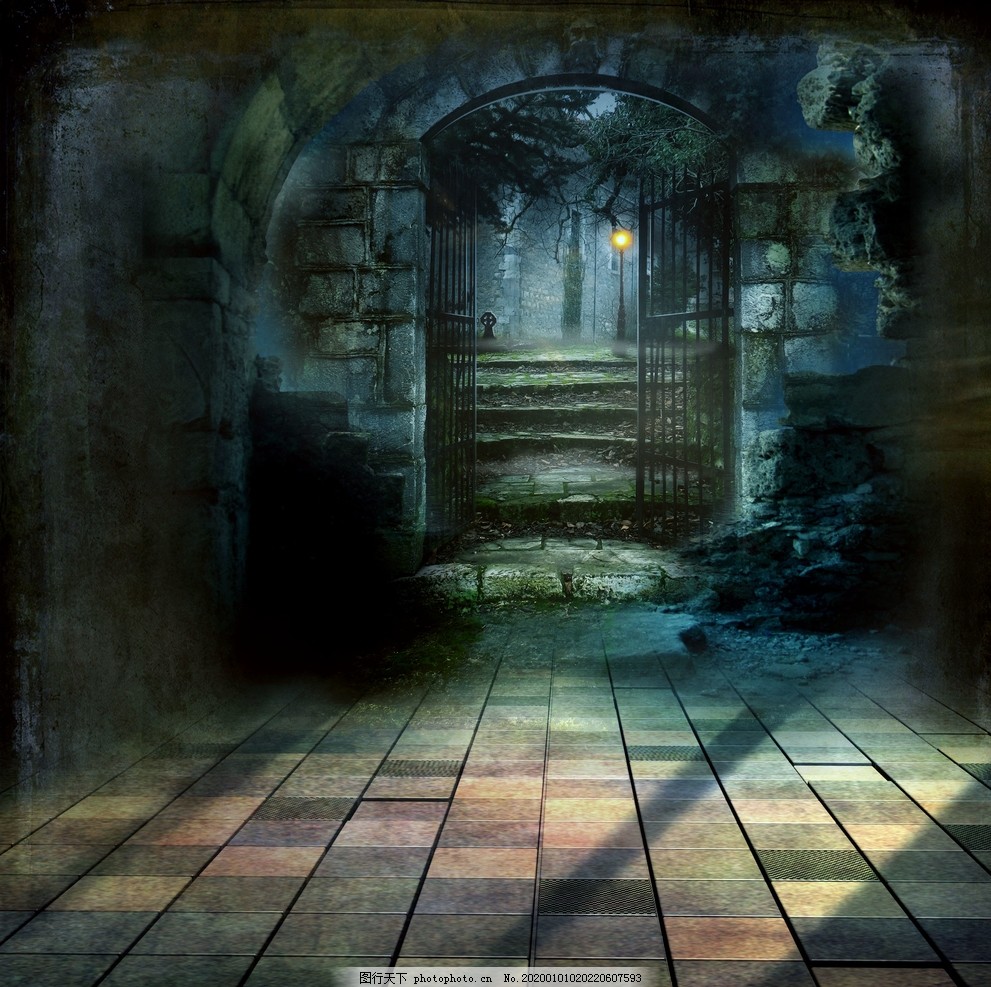 暗黑风恐怖背景图片 背景纹理 背景底纹 图行天下素材网