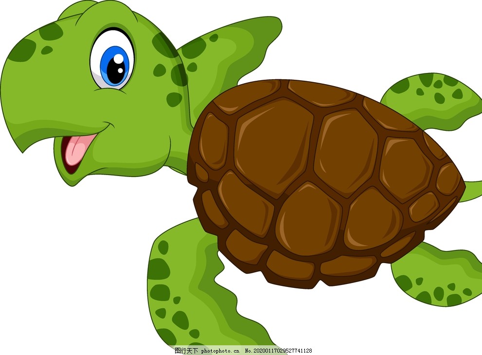 乌龟卡通设计图片 设计案例 广告设计 图行天下素材网