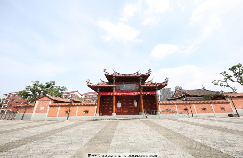 孔庙闽南建筑闽南文化古建图片 建筑设计 环境设计 图行天下素材网