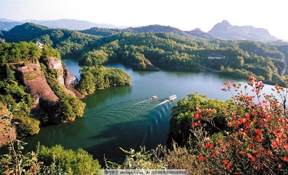 山远山远景山背景树林图片 自然风光 自然景观 图行天下素材网